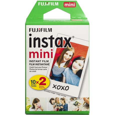 Fujifilm Instax Mini Instant Film - 2 Paquete De 10 Hojas