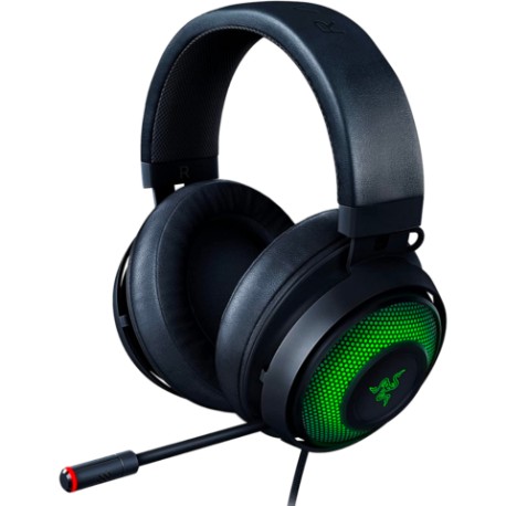 Audífonos Gamer Razer Kraken Ultimate Negro Con Luz Rgb Led