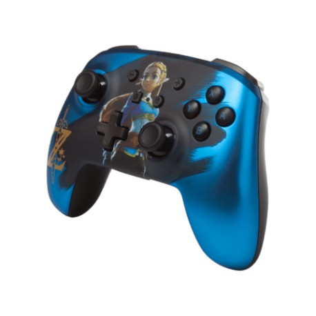 Control Inalámbrico Powera Enhanced para Nintendo Switch Satin Chrome Zelda