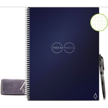 Rocketbook Everlast - Cuaderno Carta Espiral Reutilizable