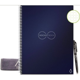 Rocketbook Everlast - Cuaderno Carta Espiral Reutilizable