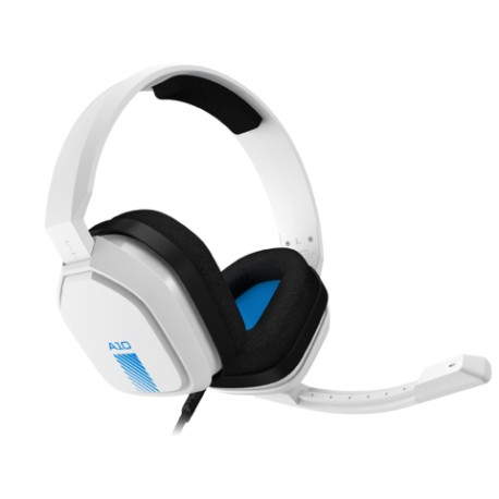 Audífonos Gamer Astro A10 Blanco Y Azul