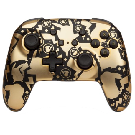 Control Inalámbrico Nintendo Switch Powera - Acco Enhanced Pikachu Gold