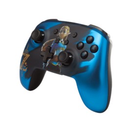 Control Inalámbrico Powera Enhanced para Nintendo Switch Satin Chrome Zelda