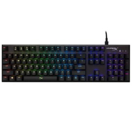 Teclado gamer Hyperx Alloy Fps Rgb Qwerty Kailh Silver Speed Español
